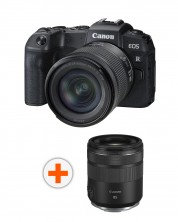 Kamera bez ogledala Canon - EOS RP, RF 24-105mm, f/F4-7.1 IS, crna + Objektiv Canon - RF 85mm f/2 Macro IS STM